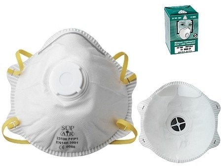 Powder mask with valve Supair FF21SL 23206