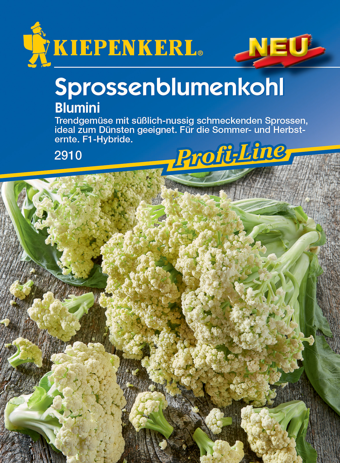Cauliflower flower buds Blumini F1 Kiepenkerl 15 pcs
