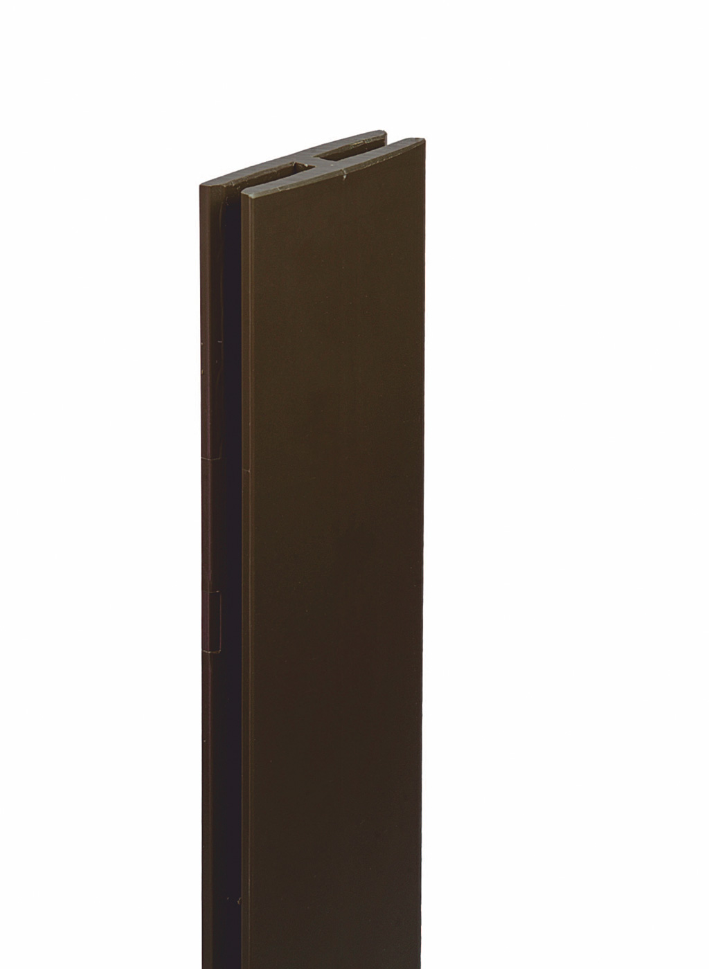 Fixing element for Mosaic/Privat panels Profile H brown 97,5 cm