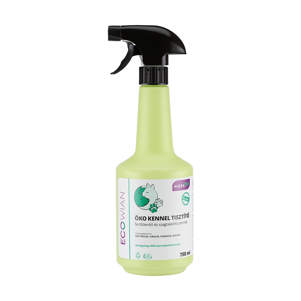 HIGÉN+99 Eco Kennel Cleaner, Disinfectant and Deodorizer 750 ml