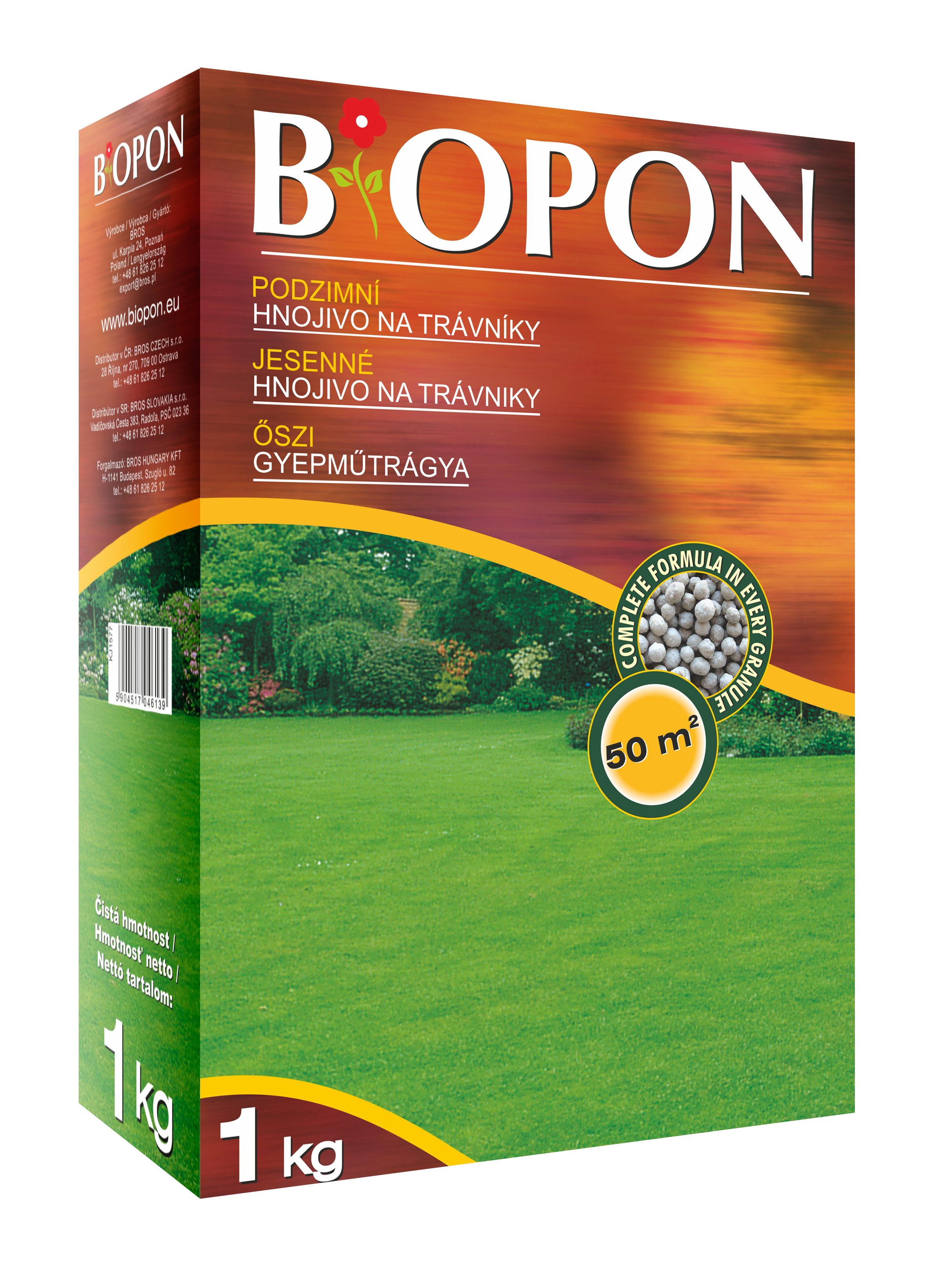 Biopon autumn lawn fertilizer 1 kg