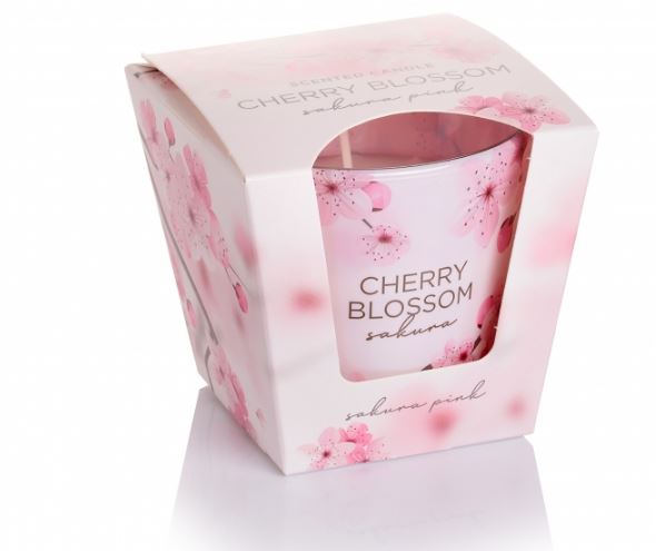 Illatpohár-Prémium Cherry Blossom Sakura Pink 115 g
