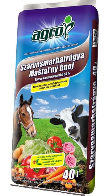 Szarvasmarhatrágya AGRO 40 l