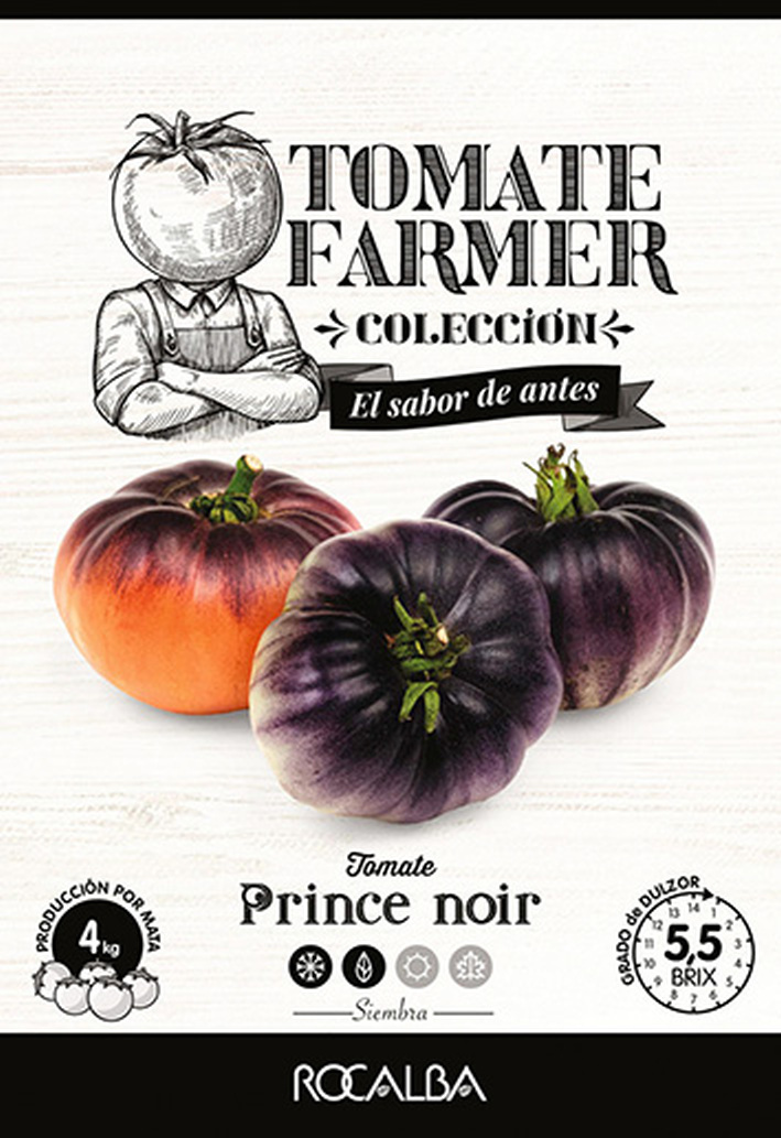 Paradicsom Prince Noir (Farmer) Rocalba 10 szem