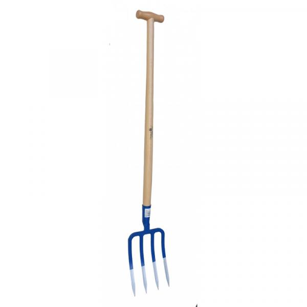 Excavation fork with 4-branch T-bar MUTA