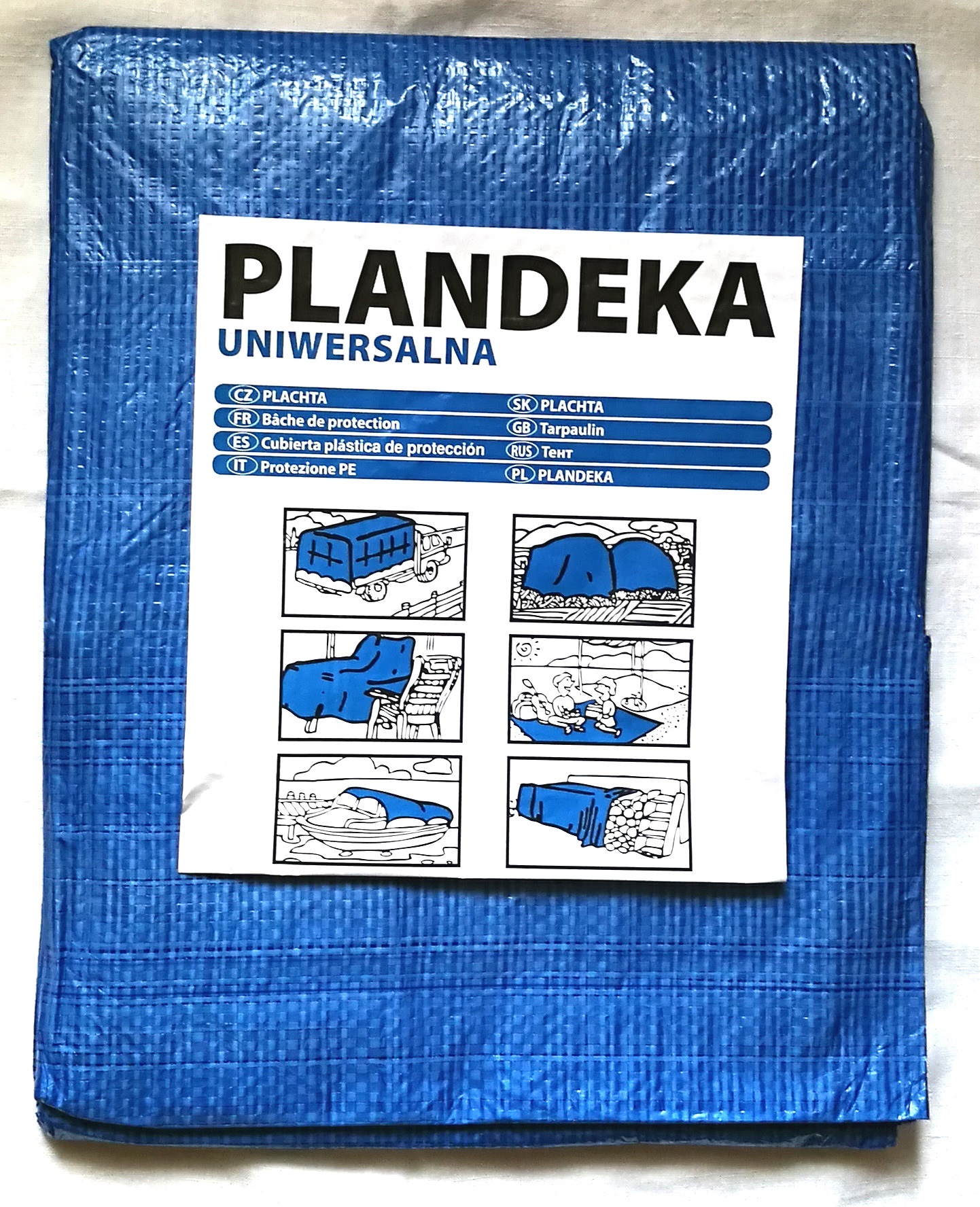 Blanket 50g/m2 8m x 12m (blue)