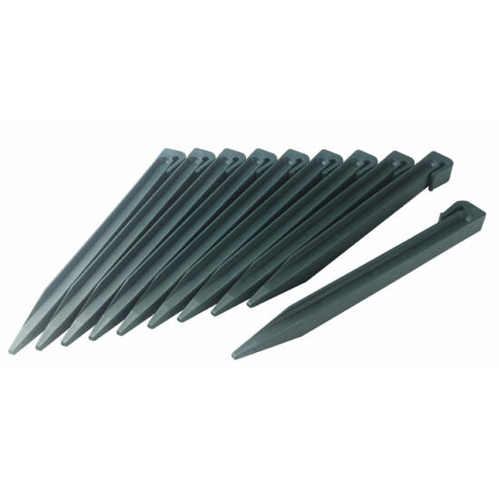 Leszúró Etik Bordura ágyásszegélyhez Etik Fix zöld 10 db/csomag