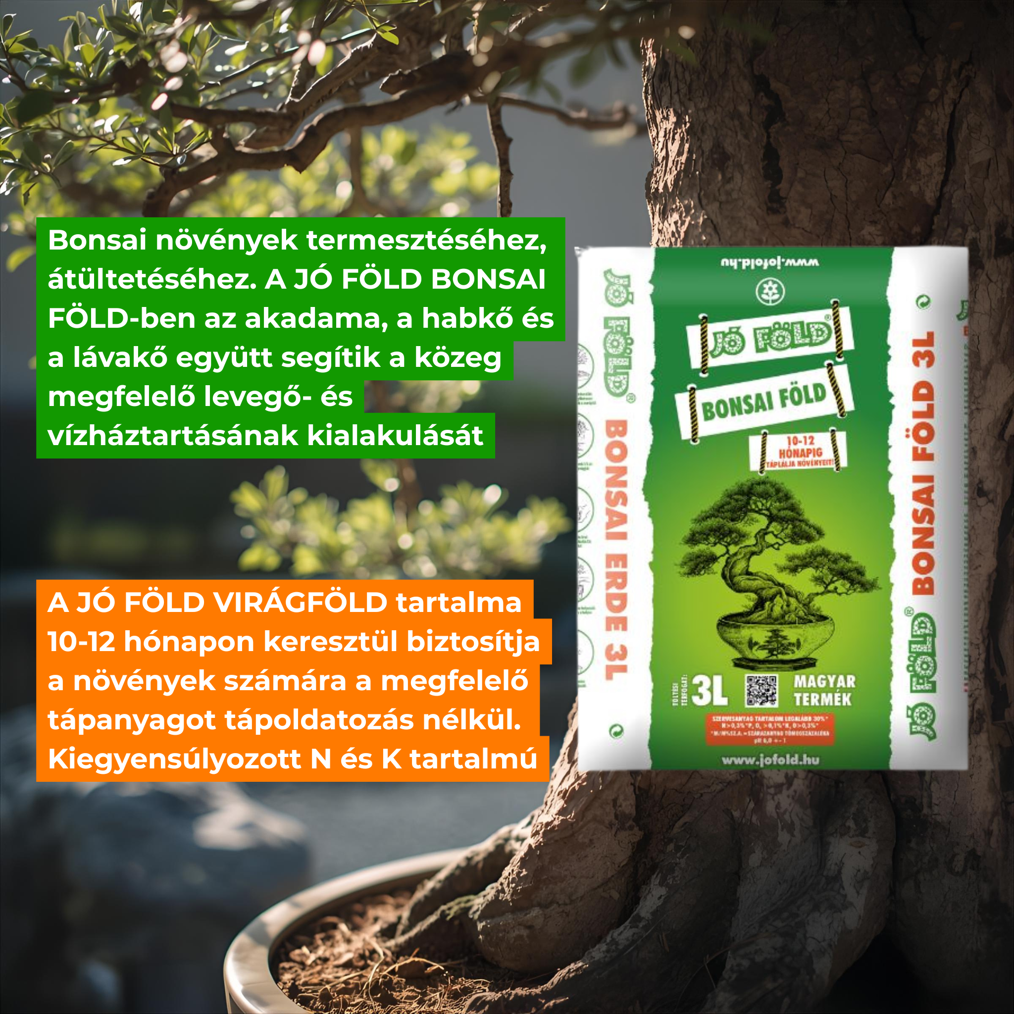 Bonsai soil Good-Ground 3 l