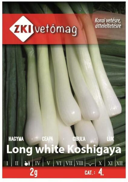 Téli sarjadékhagyma Long white Koshigaya 2g ZKI