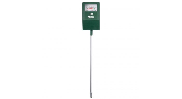 pH meter, can be inserted into the soil