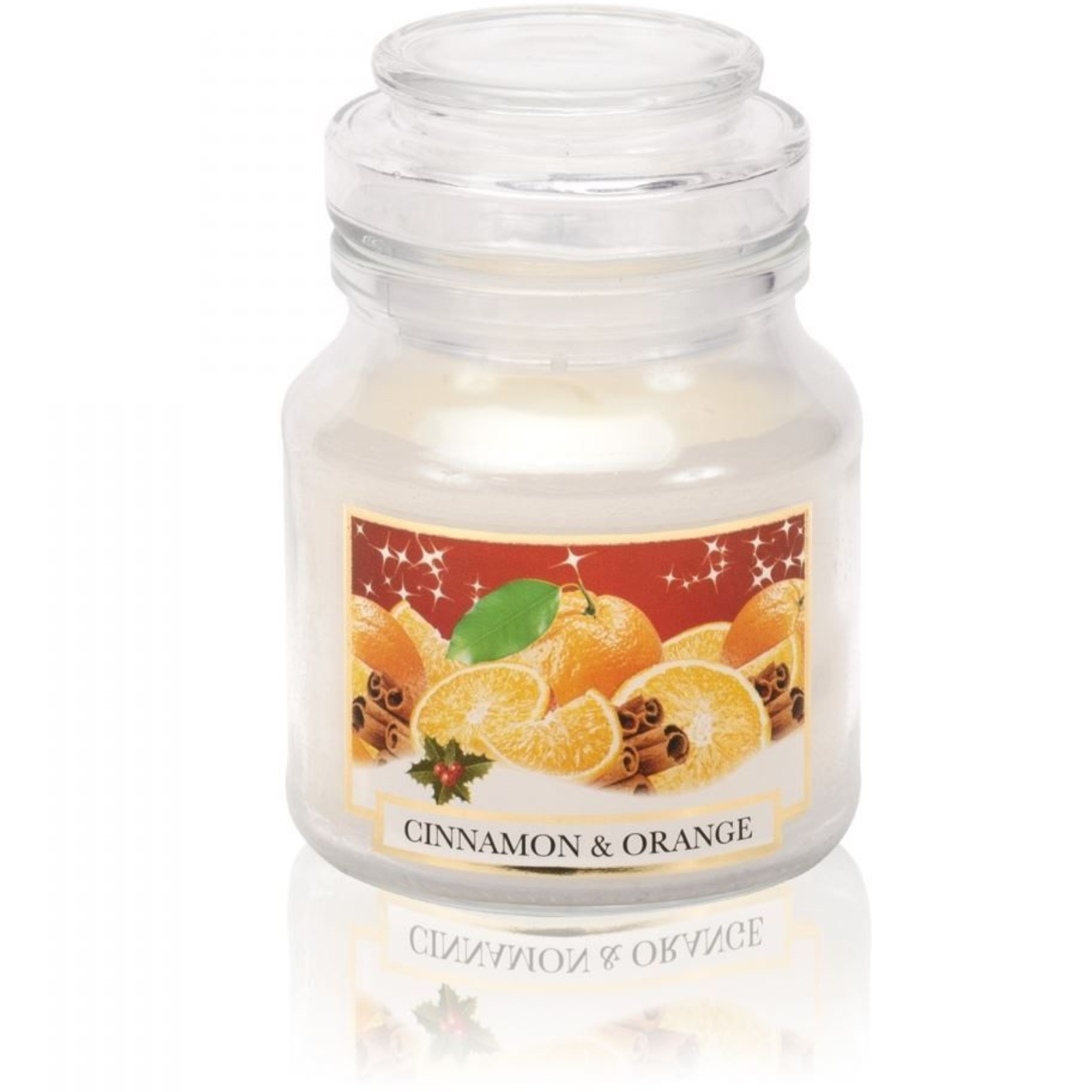 Scented glass Premium, cinnamon and orange, resealable 130 g