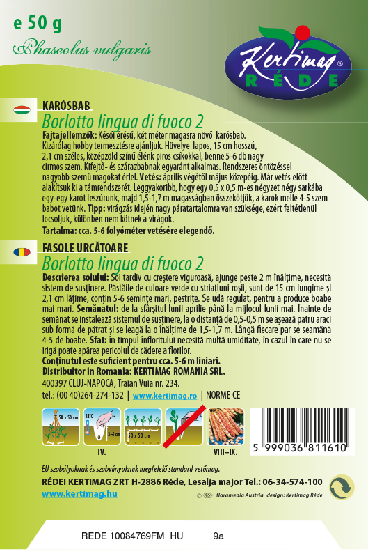 Carrots Borlotto Lingua di Fouco 2 50g