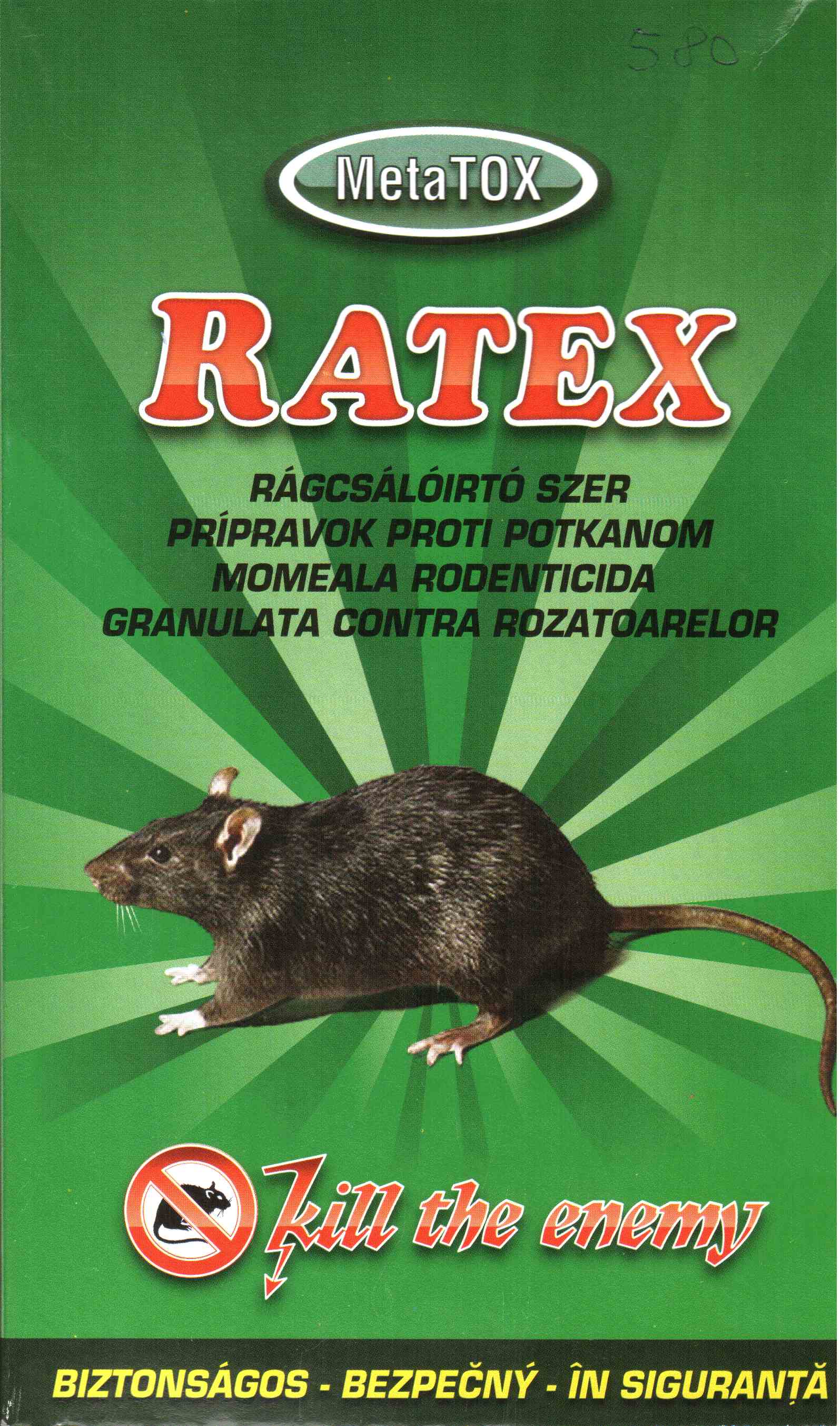 Ratex patkányirtó 0,4 kg
