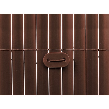 Műanyag bambusz rögzítő "Fixcane" barna 26db/csomag