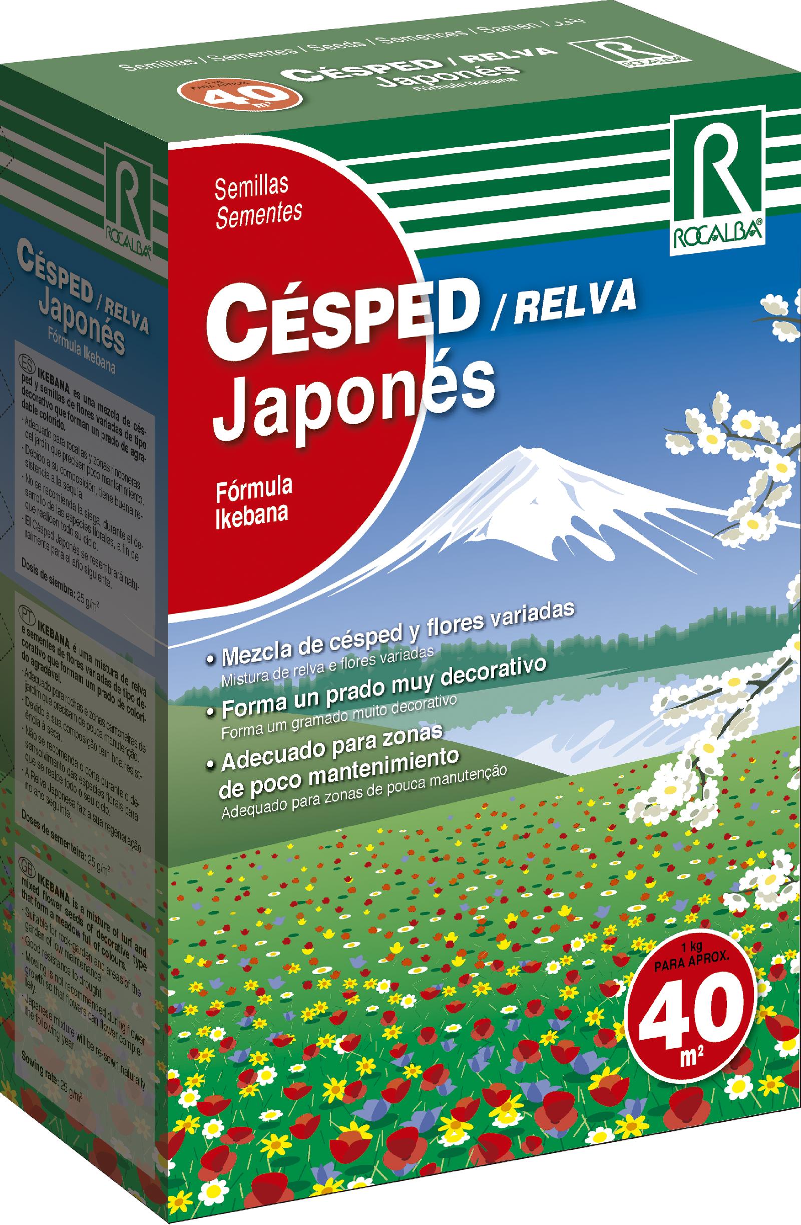 Fűmag Rocalba Ikebana (Cesped Japones) virágmagos fűmag keverék  1 kg