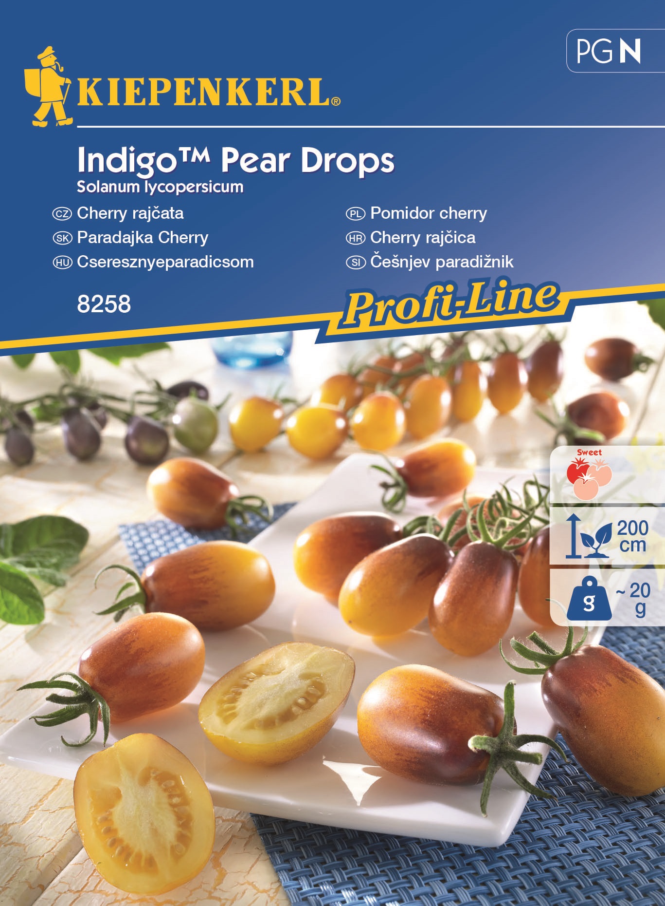 Cherry tomato Indigo™ Pear Drops min. 9 seeds Kiepenkerl
