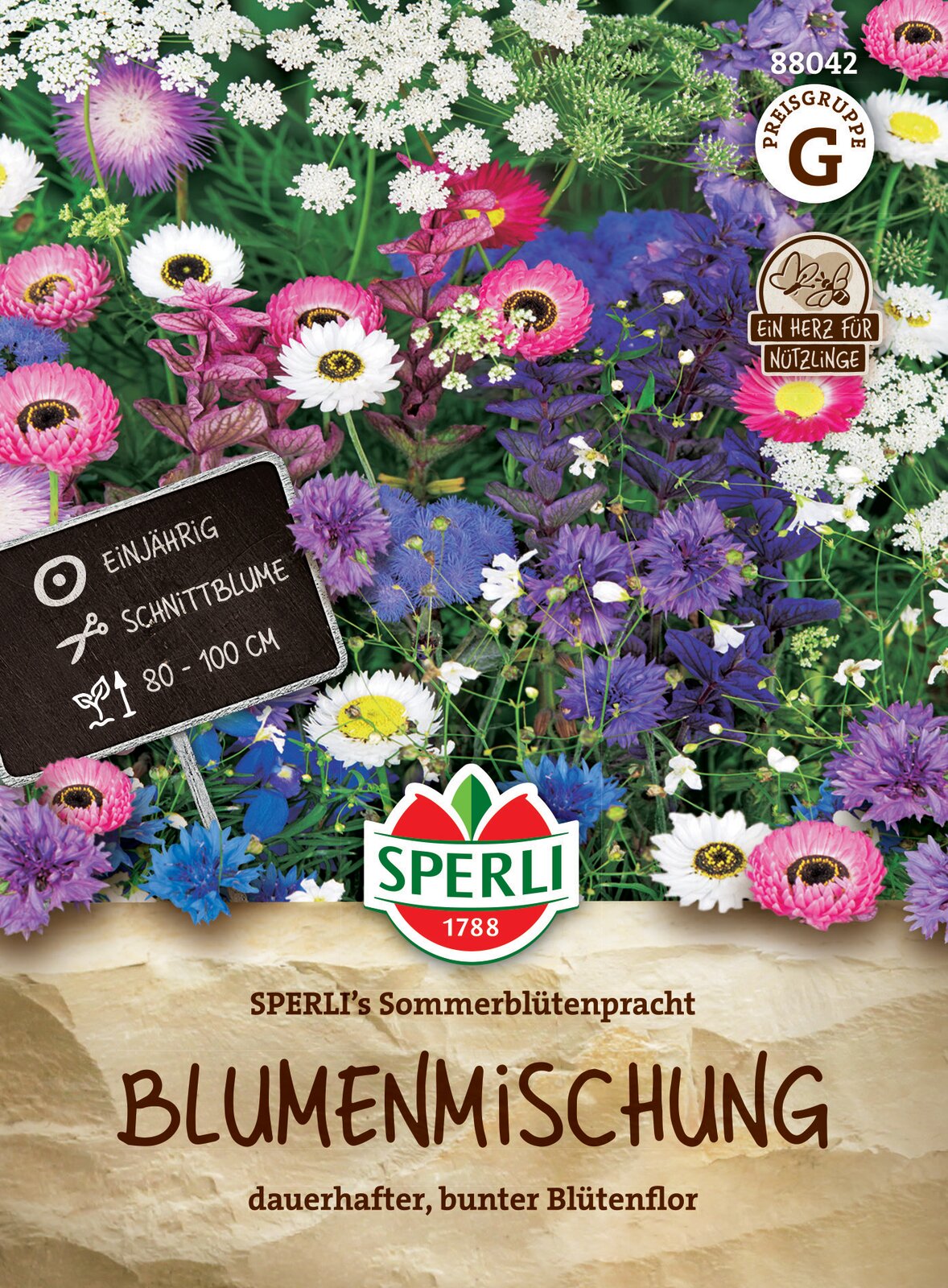 Summer flower pomp flower seed mix 3 m2 Sperli