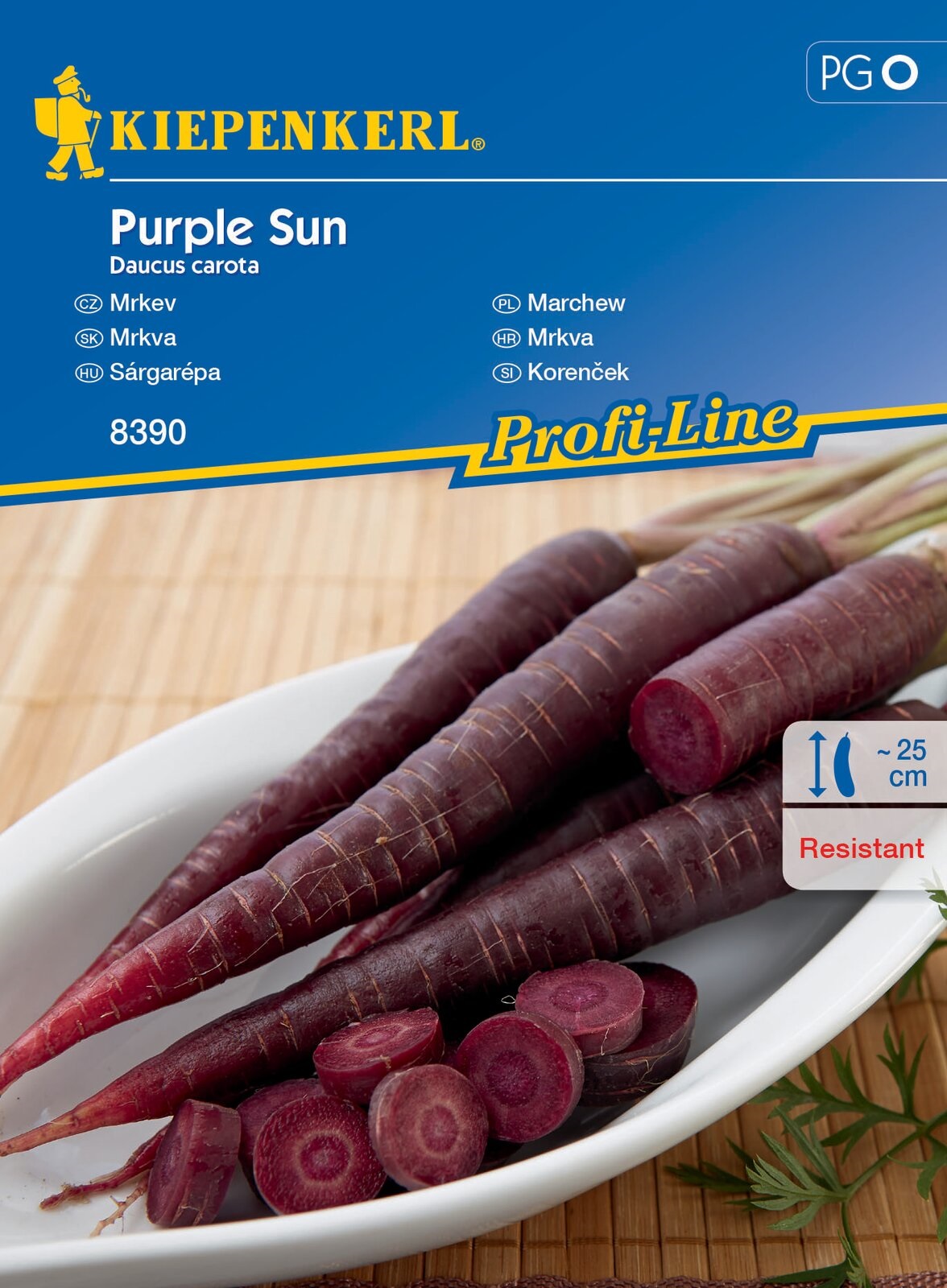 Sárgarépa lilásfekete Purple Sun Kiepenkerl