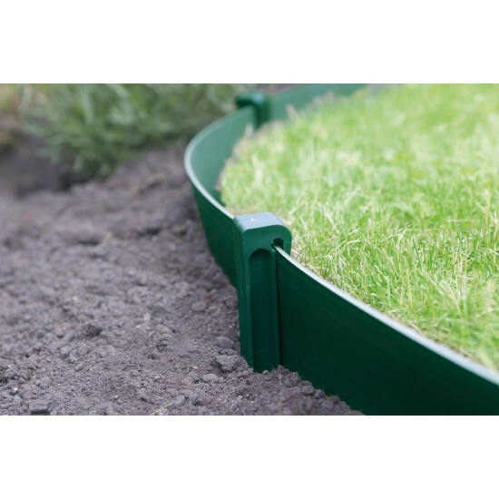 Leszúró Etik Bordura ágyásszegélyhez Etik Fix zöld 10 db/csomag