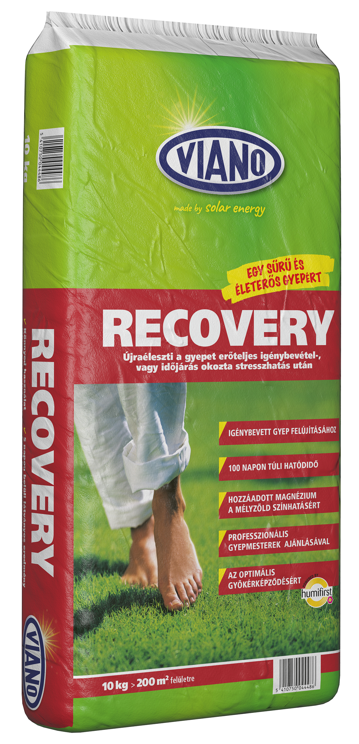 Viano Recovery organic fertilizer for topdressing and seeding 8-6-13+3MgO 10 kg