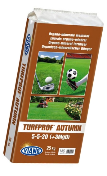 Viano Turfprof Autumn szerves gyeptáp 5-5-20 25 kg