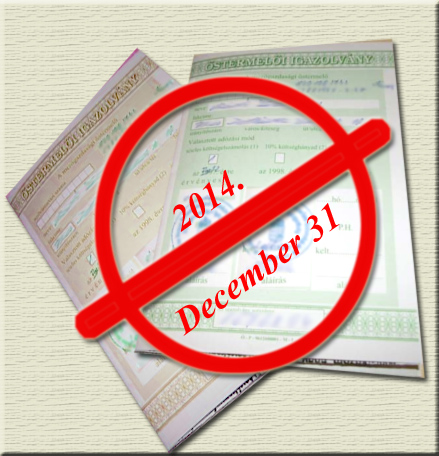 Cserélje le időben az őstermelői igazolványát!