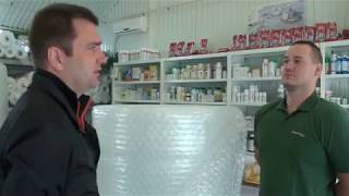 Légpárnás szigetelő fólia