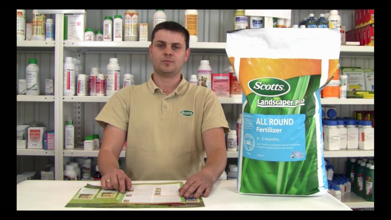 Scott közepes hatástartamú gyep műtrágya