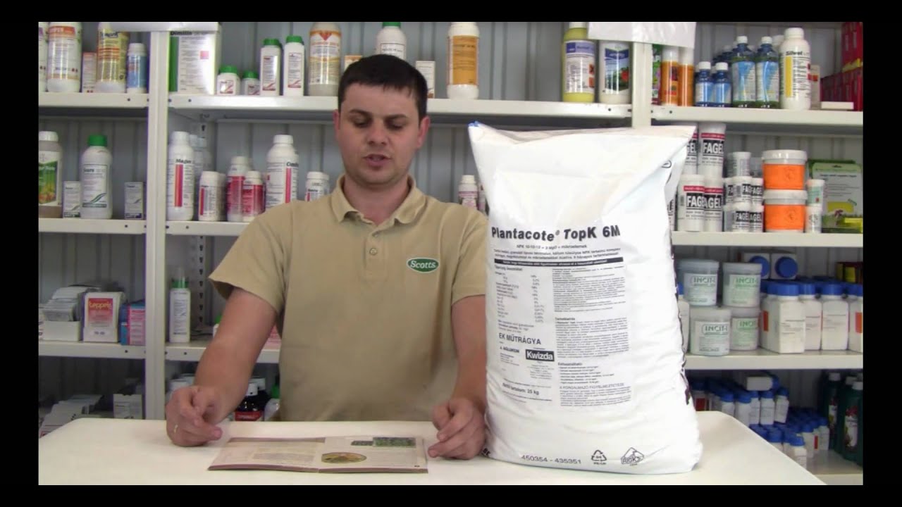 Plantacote TopK ismertetése