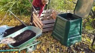 Komposzt kitermelése