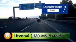 Gazdabolt_2 üzlet megközelítése az M0-ról az M3/M5 irányából